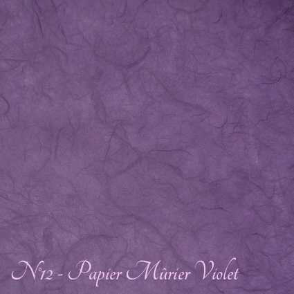 Papier Mûrier Violet