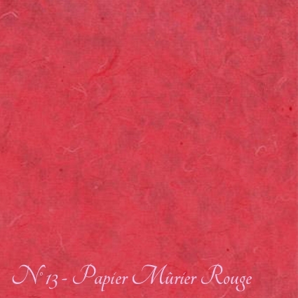 Papier Mûrier Rouge