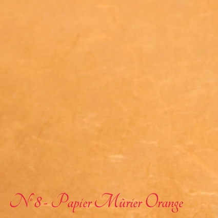 Papier Mûrier Orange